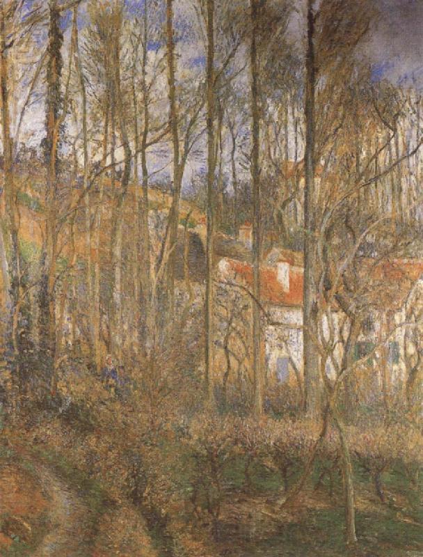Camille Pissarro La Cotedes Boeufs at the Hermitage near Pontoise Norge oil painting art